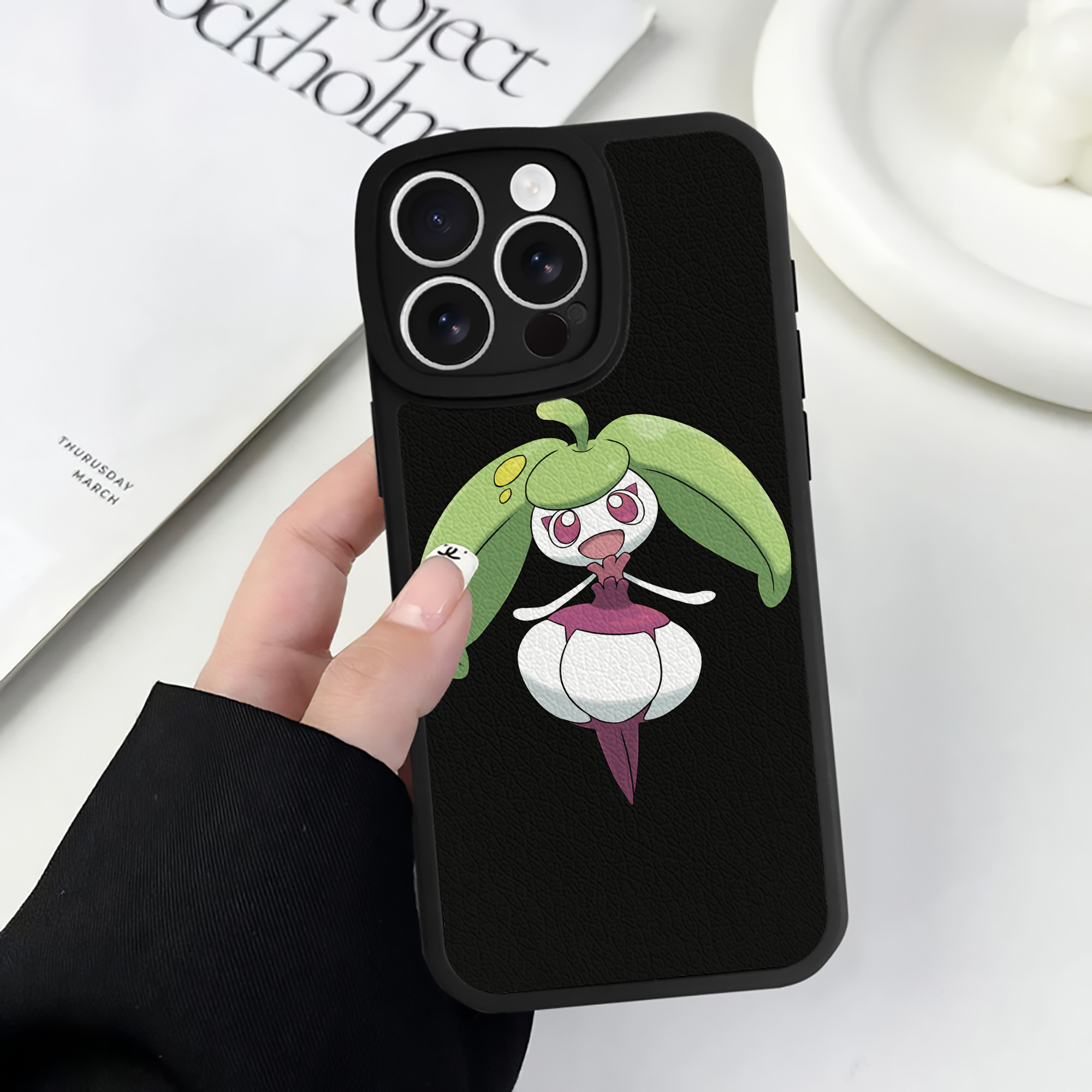 （画像用） ポケットモンスター Pokémon 【iPhone 16シリーズ対応】シリコンスマホケース（レザー調） 材質：シリコン